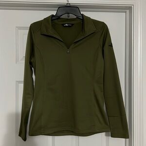NORTH face 1/4 zip fleece
